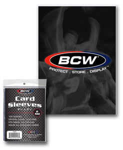 BCW Deck Protectors Standard Clear (100 Sleeves Per Pack)